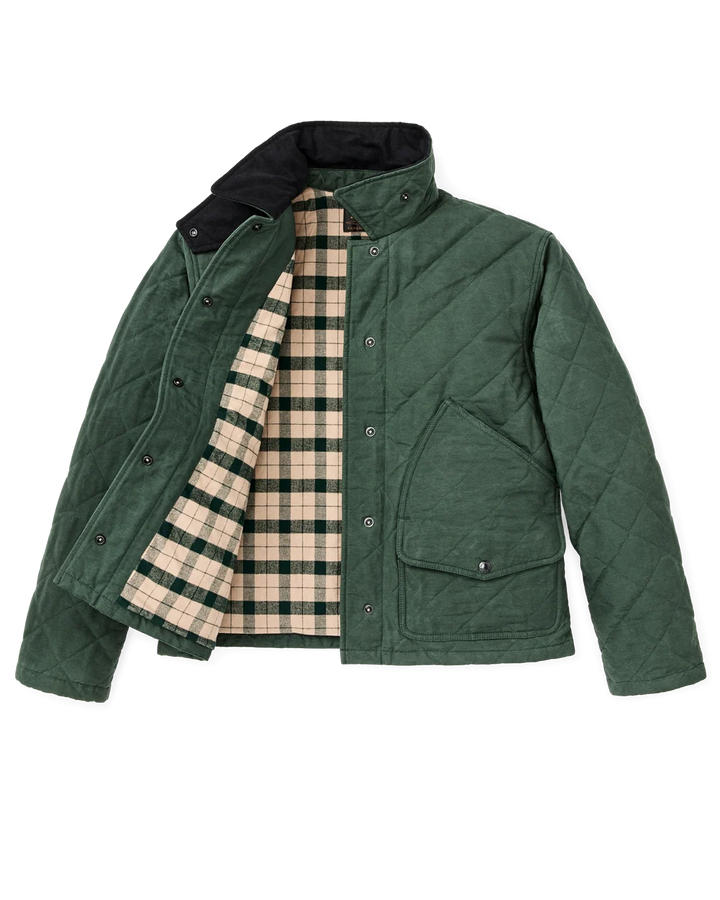 Filson - Women's Quilted Outfitter Jacket Deep Forest