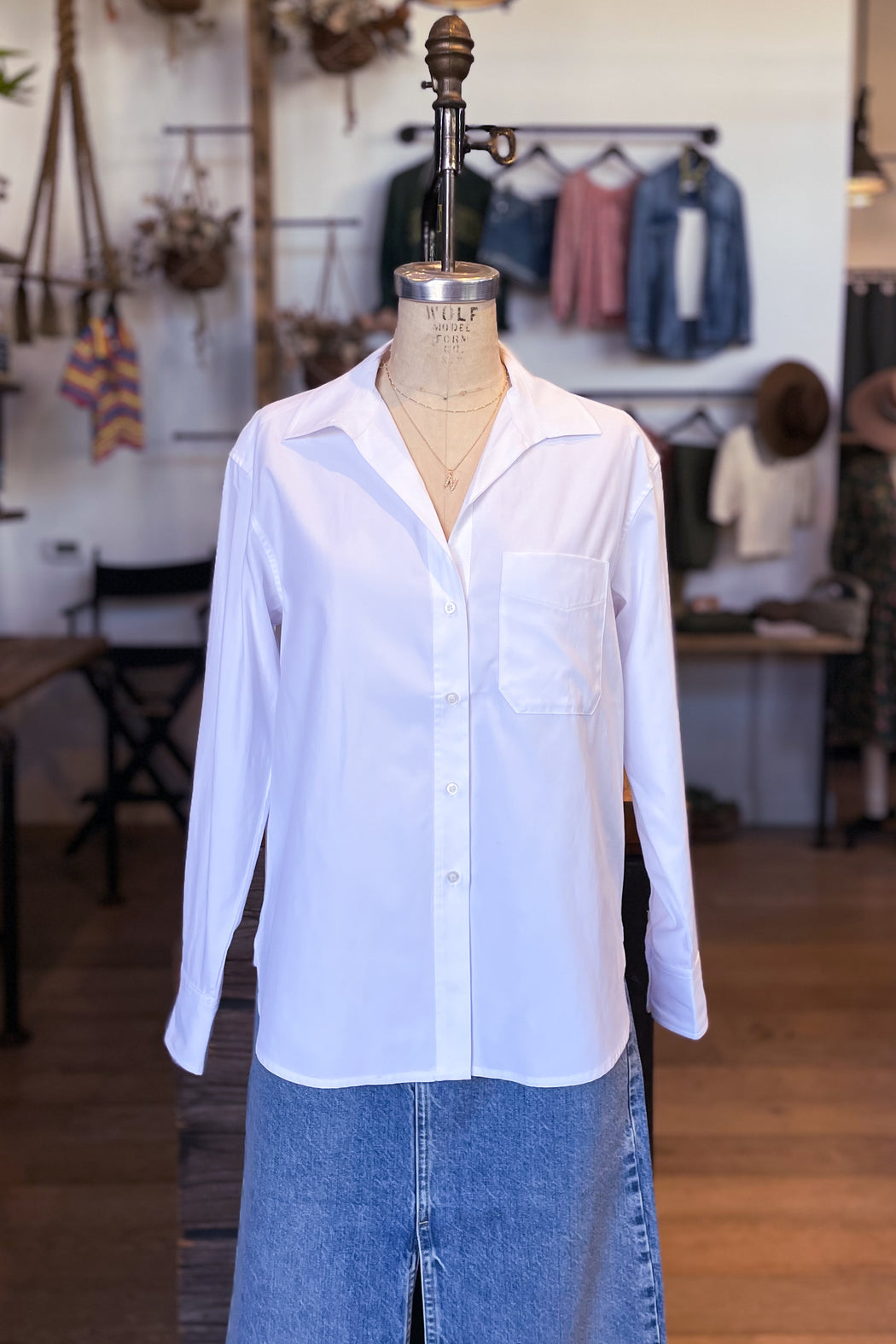 Brochu Walker - Salt White Everyday Shirt