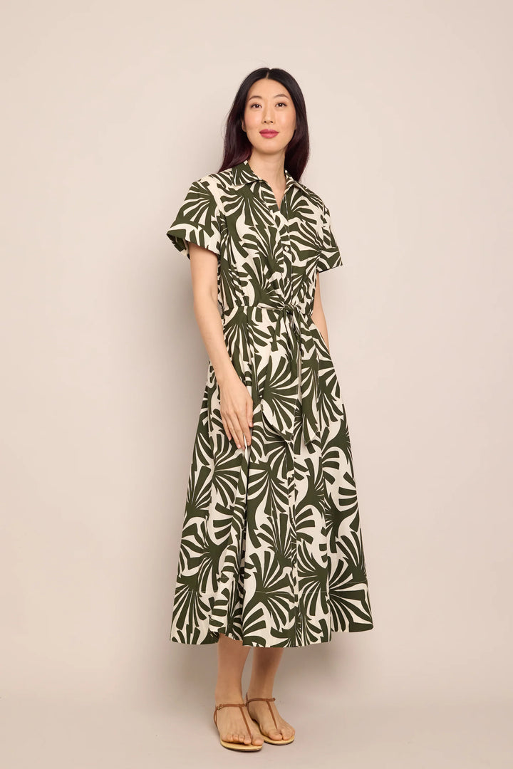 Cara Cara - Asbury Dress in Catalina Olive
