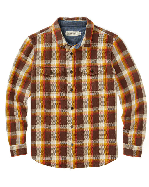 Outerknown - Dark Roast Nostalgic Plaid Blanket Shirt