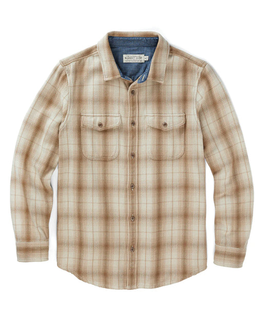 Outerknown - Oatmeal Culver Plaid Blanket Shirt