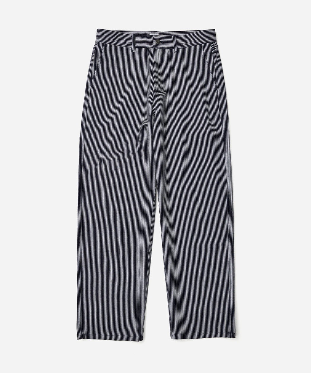 Saturdays NYC - George Stripe Twill Pant in Ocean