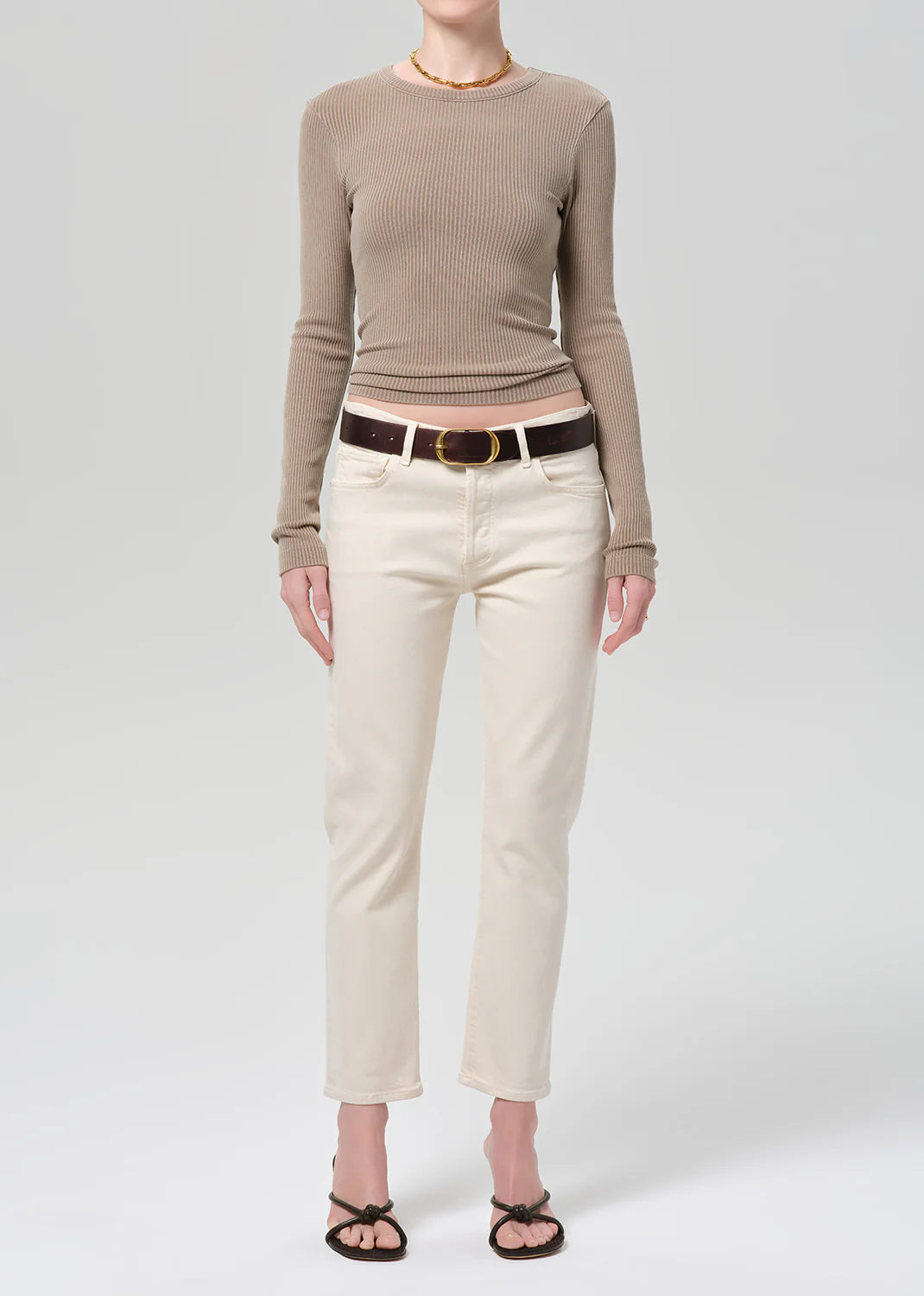Citizens of Humanity - Emerson 27" Slim Boyfriend Almondette
