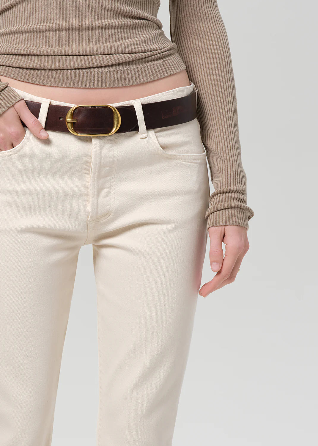 Citizens of Humanity - Emerson 27" Slim Boyfriend Almondette