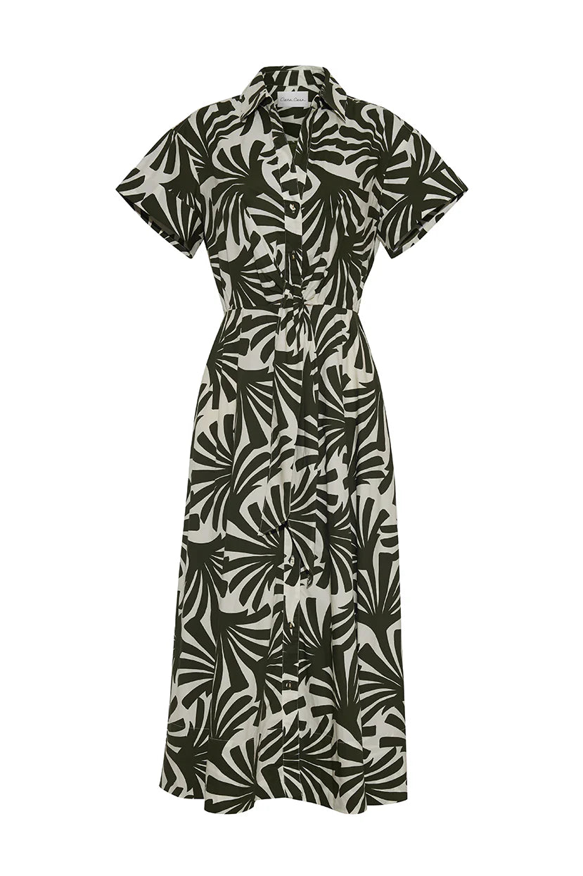 Cara Cara - Asbury Dress in Catalina Olive