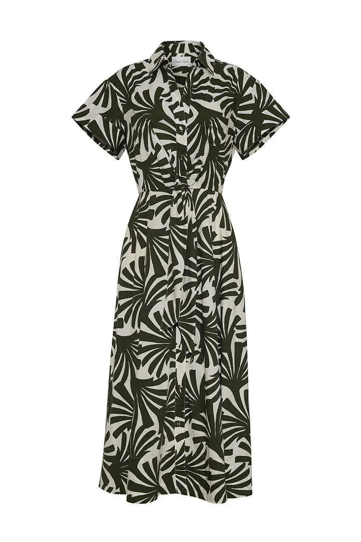 Cara Cara - Asbury Dress in Catalina Olive