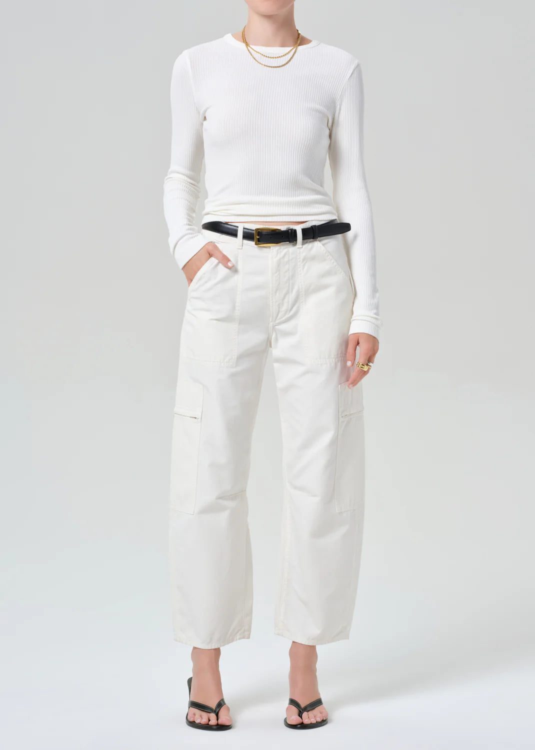 Citizens of Humanity - Marcelle Cargo Low Slung Pashmina