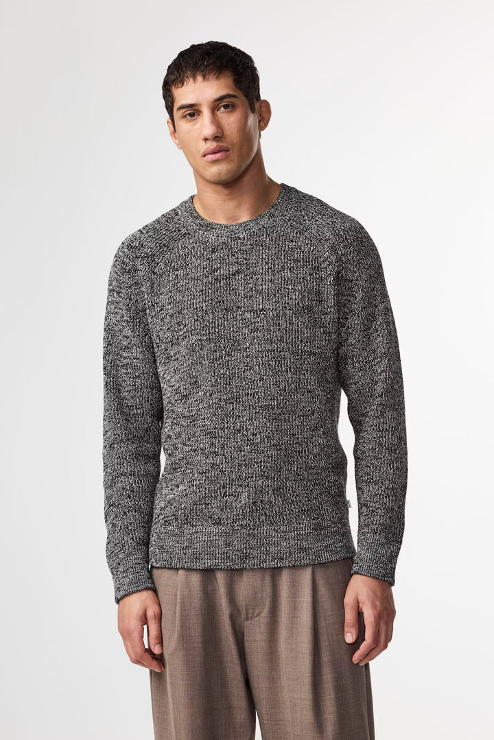 NN. 07 - Jacobo Knitted Sweater Black Multi