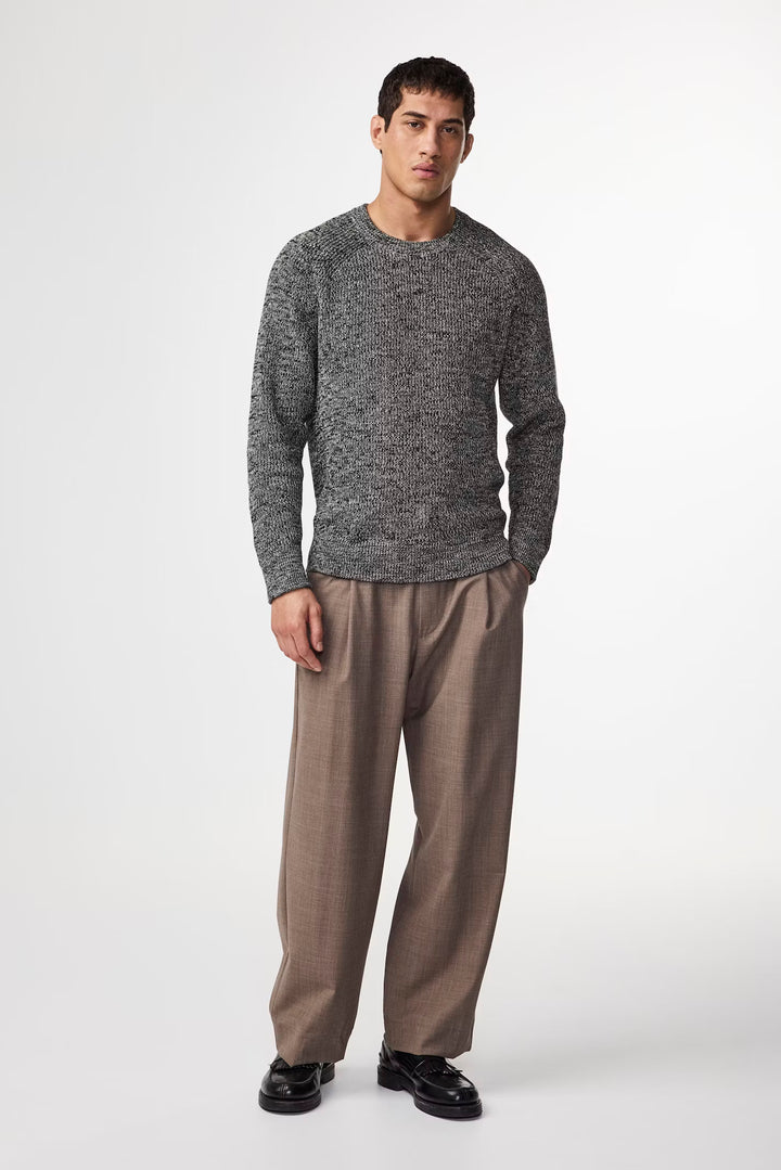 NN. 07 - Jacobo Knitted Sweater Black Multi