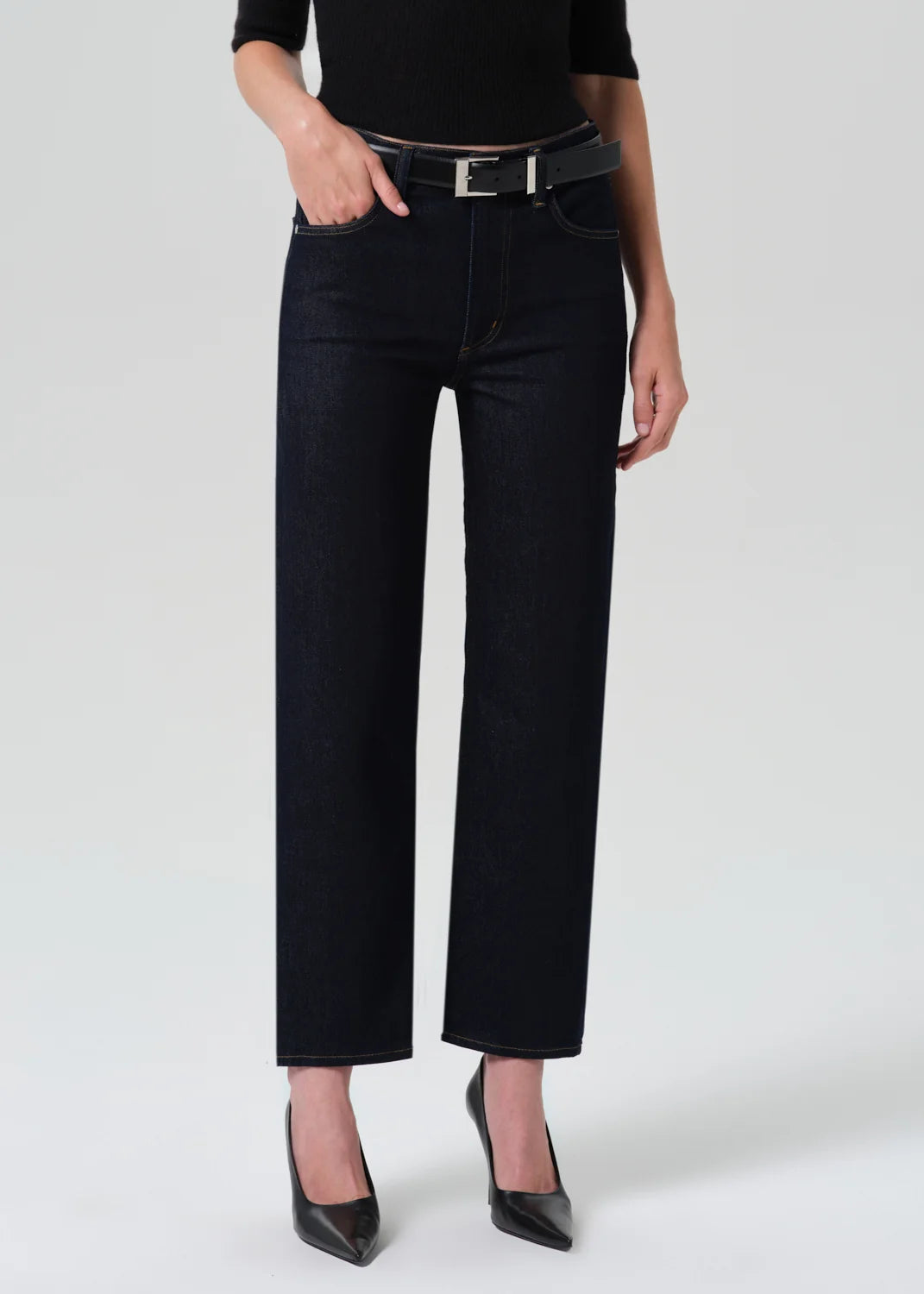 Citizens of Humanity - Inky Rinse Palma Straight Leg Jean