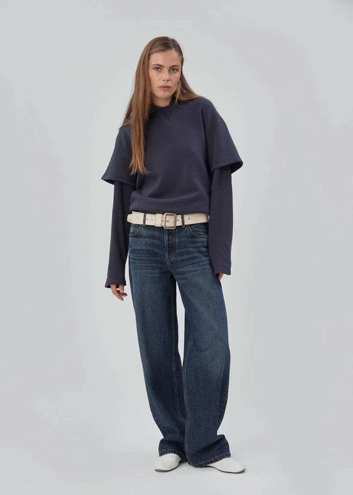 Still Here - 2Tee Sweatshirt in Navy