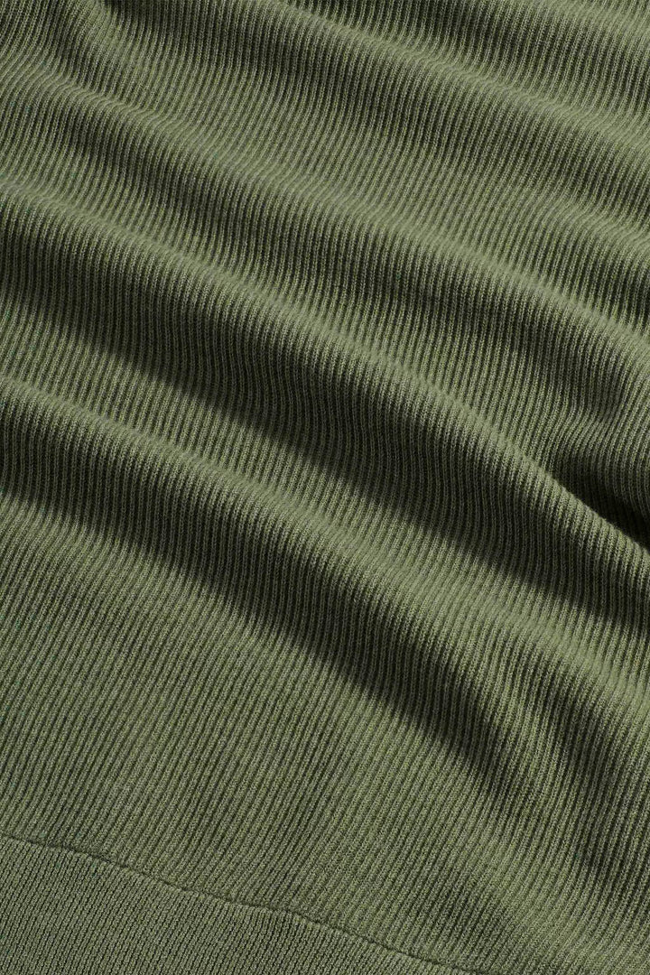 NN. 07 - Kevin Ribbed Sweater Capers Organic Cotton