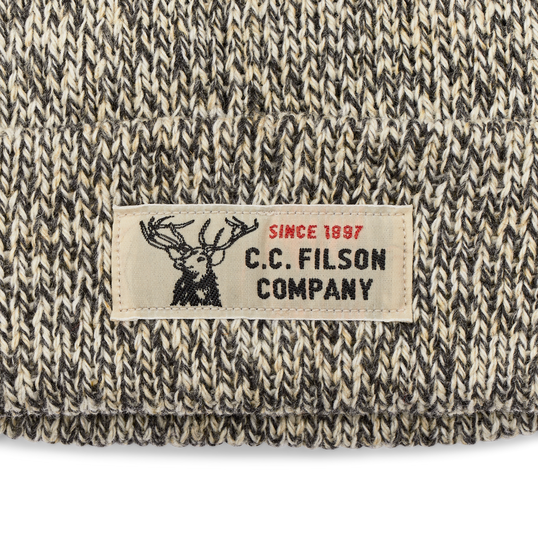 Filson - Charcoal Heather Lined Ragg Wool Beanie - Kalifornia Jean Bar