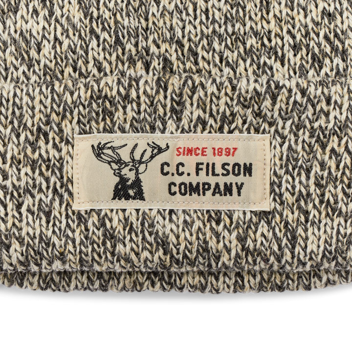Filson - Charcoal Heather Lined Ragg Wool Beanie - Kalifornia Jean Bar