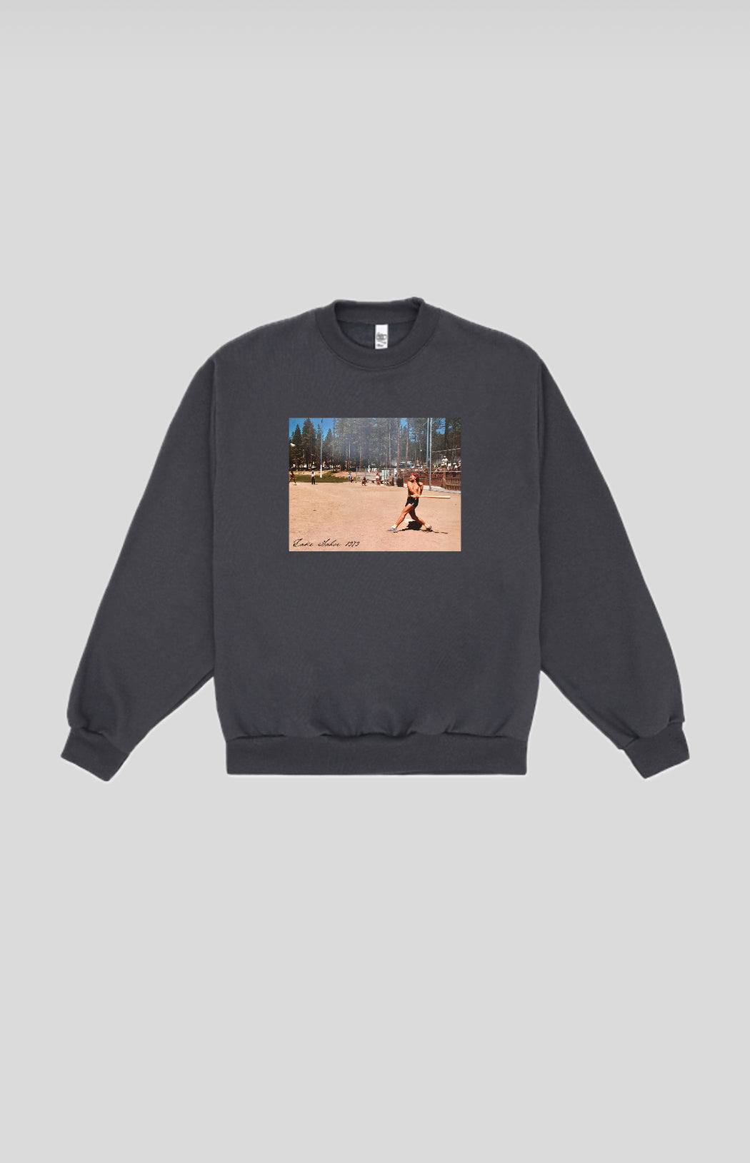 Tahoe Soul - Willie Crewneck in Dolphin Blue