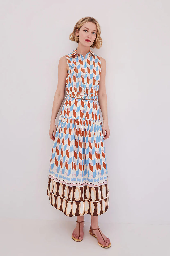 Cara Cara - Diya Skirt Talavera Tile Ivory