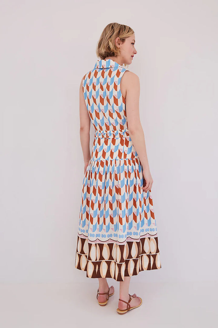Cara Cara - Diya Skirt Talavera Tile Ivory