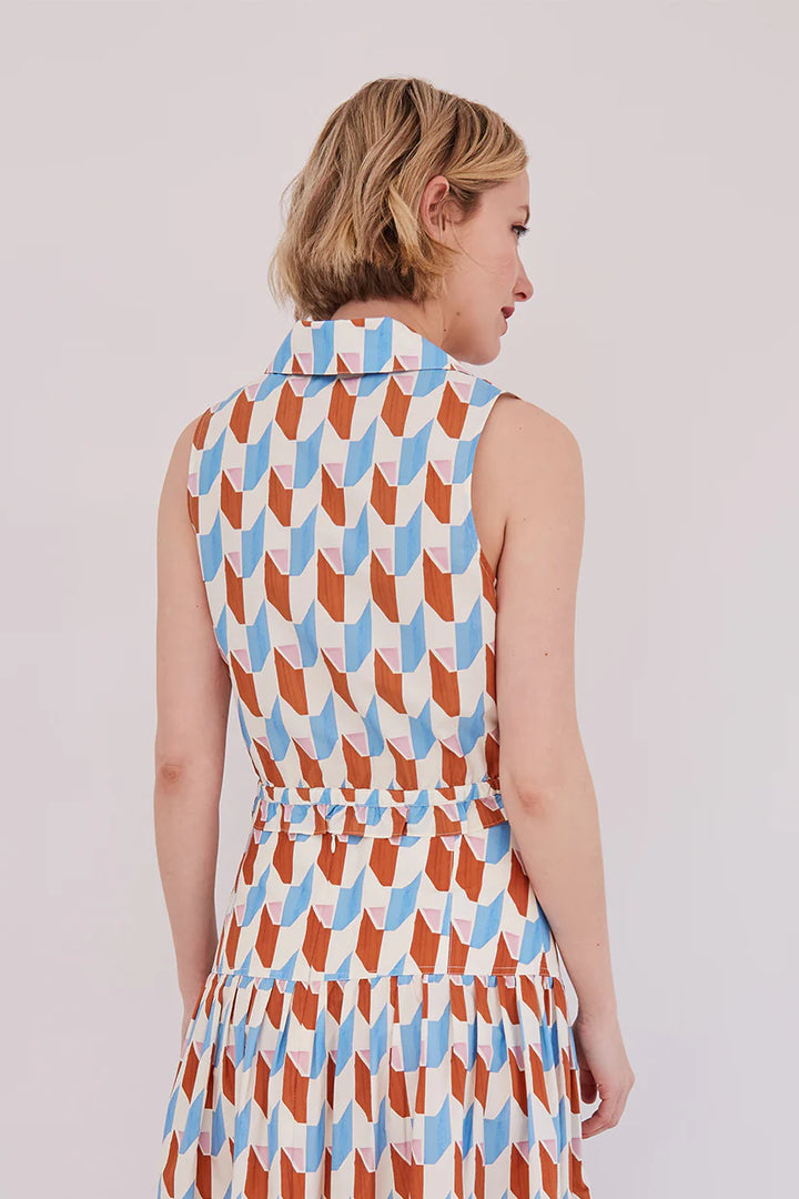 Cara Cara - Hannah Top Talavera Tile Ivory