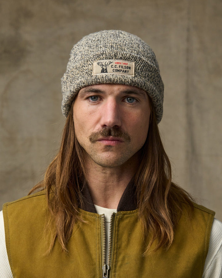 Filson - Charcoal Heather Lined Ragg Wool Beanie - Kalifornia Jean Bar