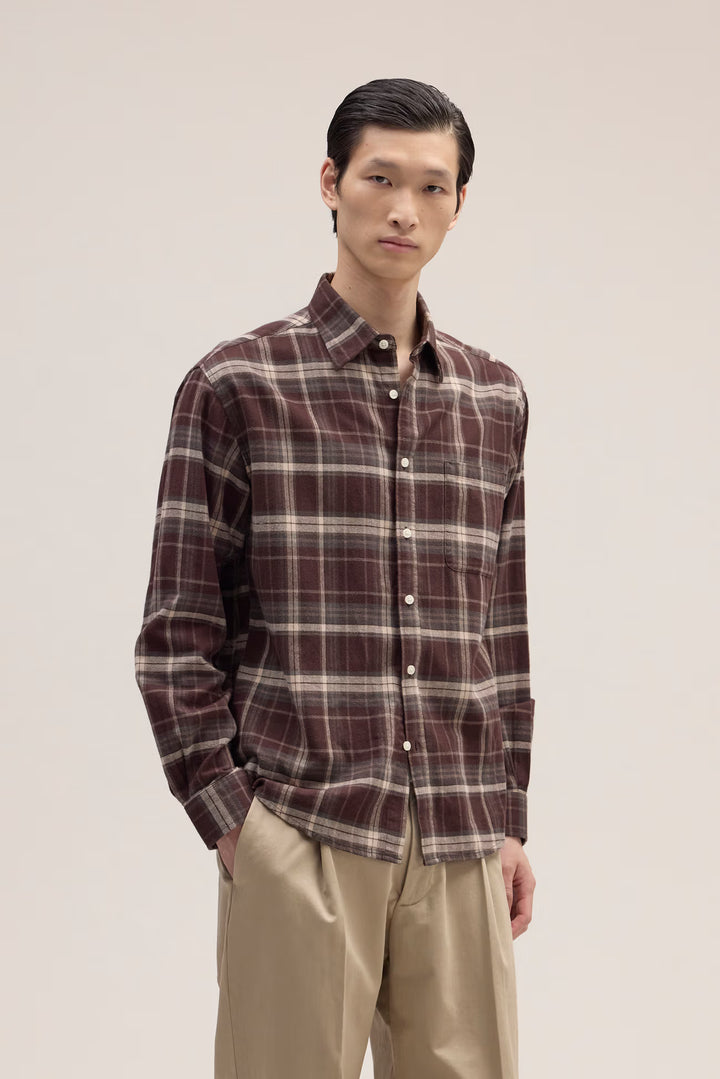 NN. 07 - Deon Flannel Dusky Port