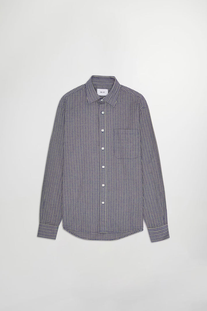 NN. 07 - Deon Flannel in Indigo Check