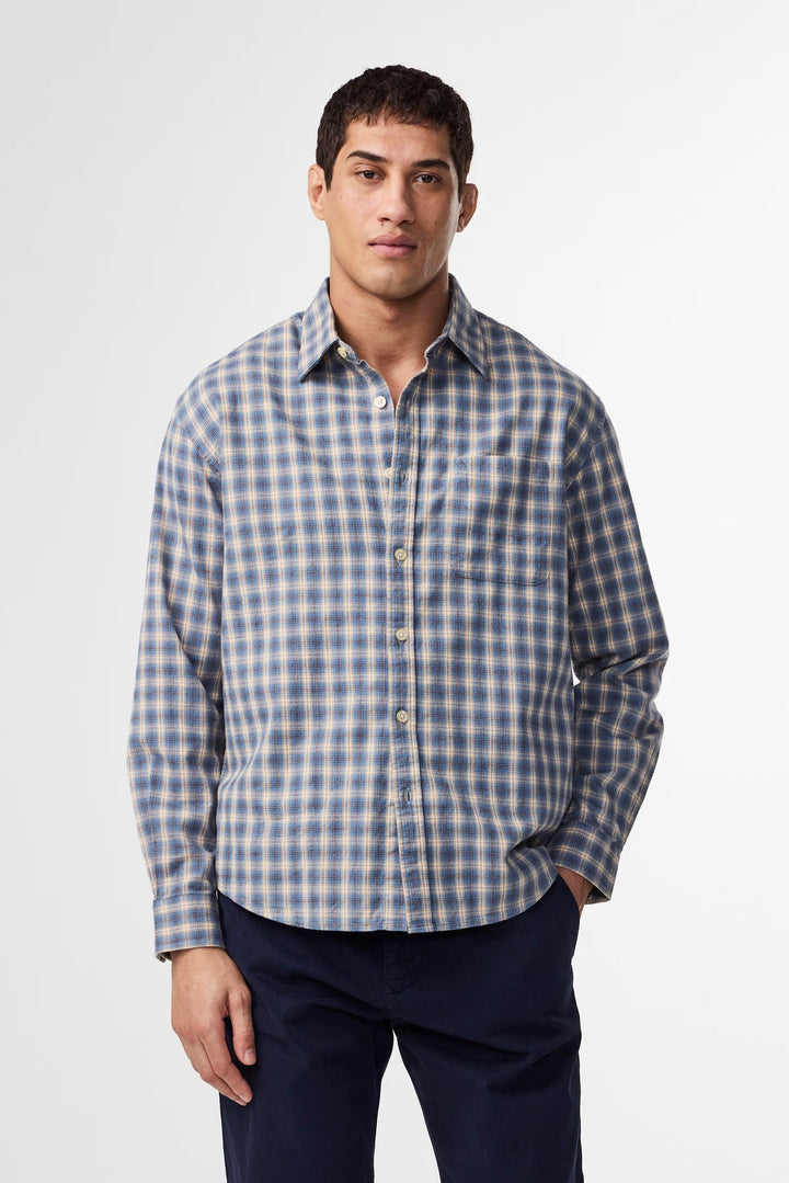 NN. 07 - Deon Flannel Blue Check