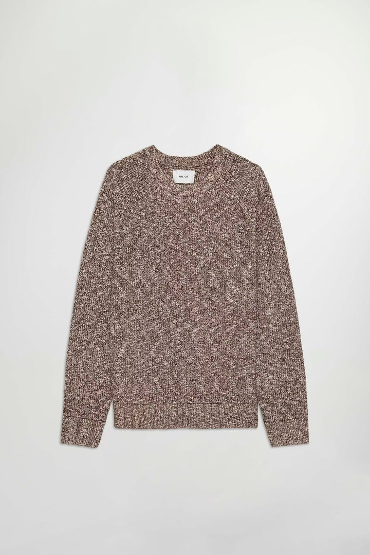 NN. 07 - Jacobo Boucle Sweater in Demitasse