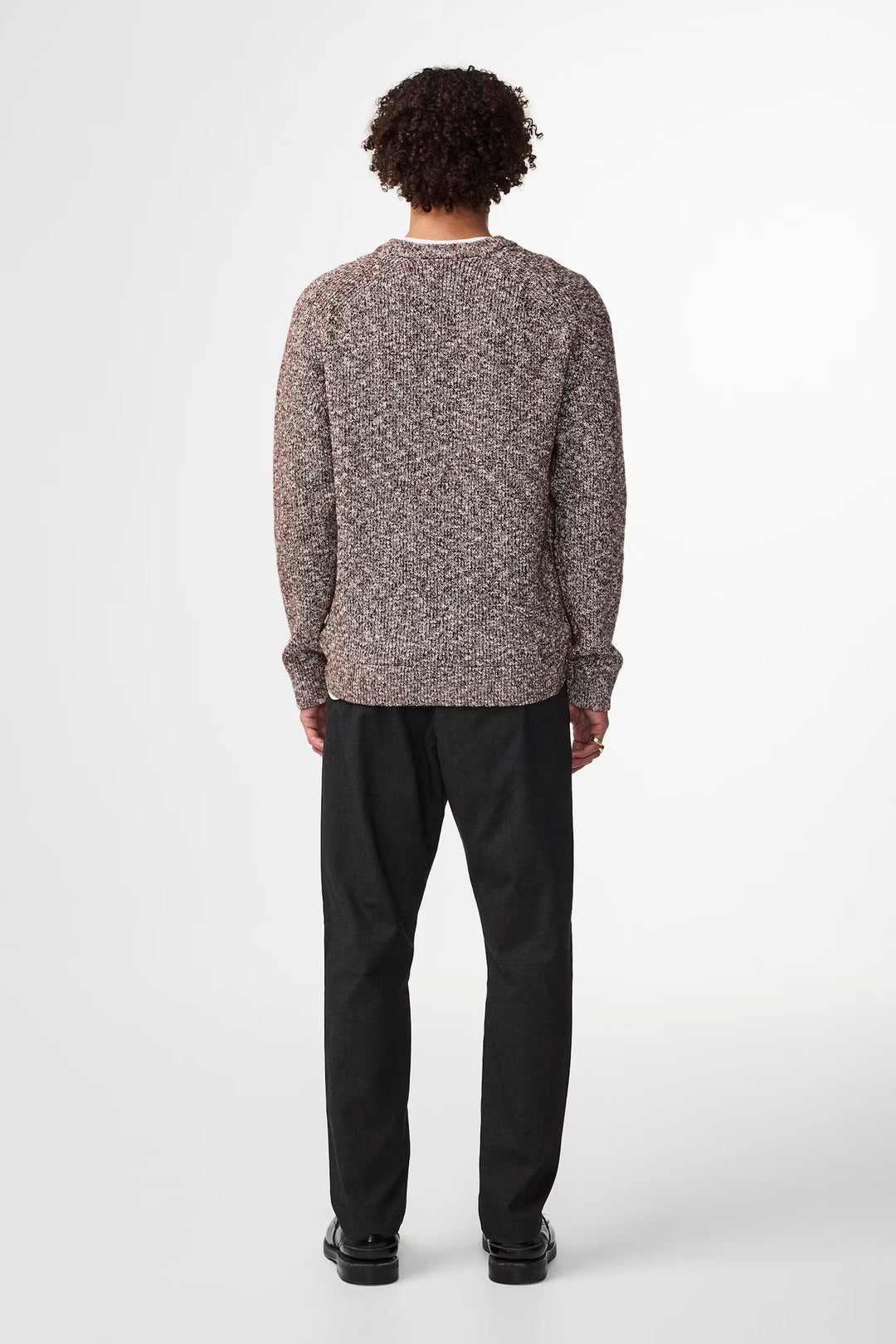 NN. 07 - Jacobo Boucle Sweater in Demitasse