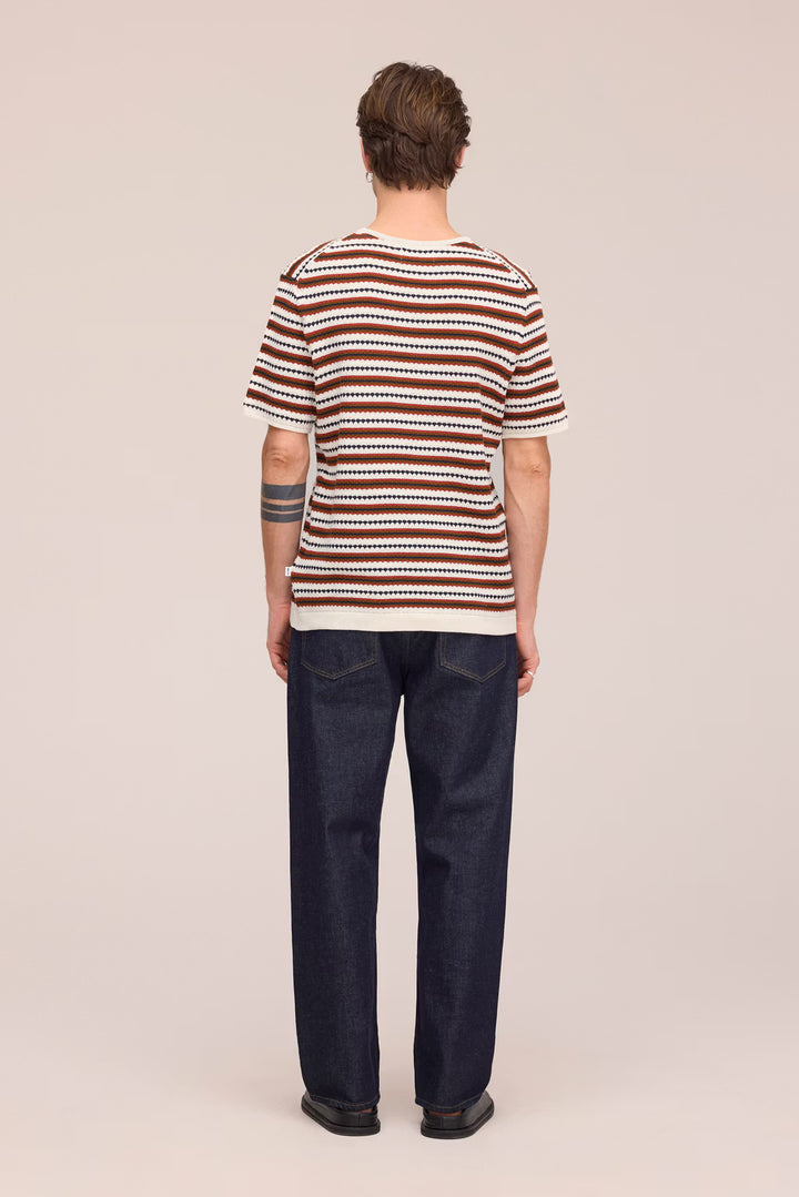 NN. 07 - Bari T-Shirt in Ivory Multi