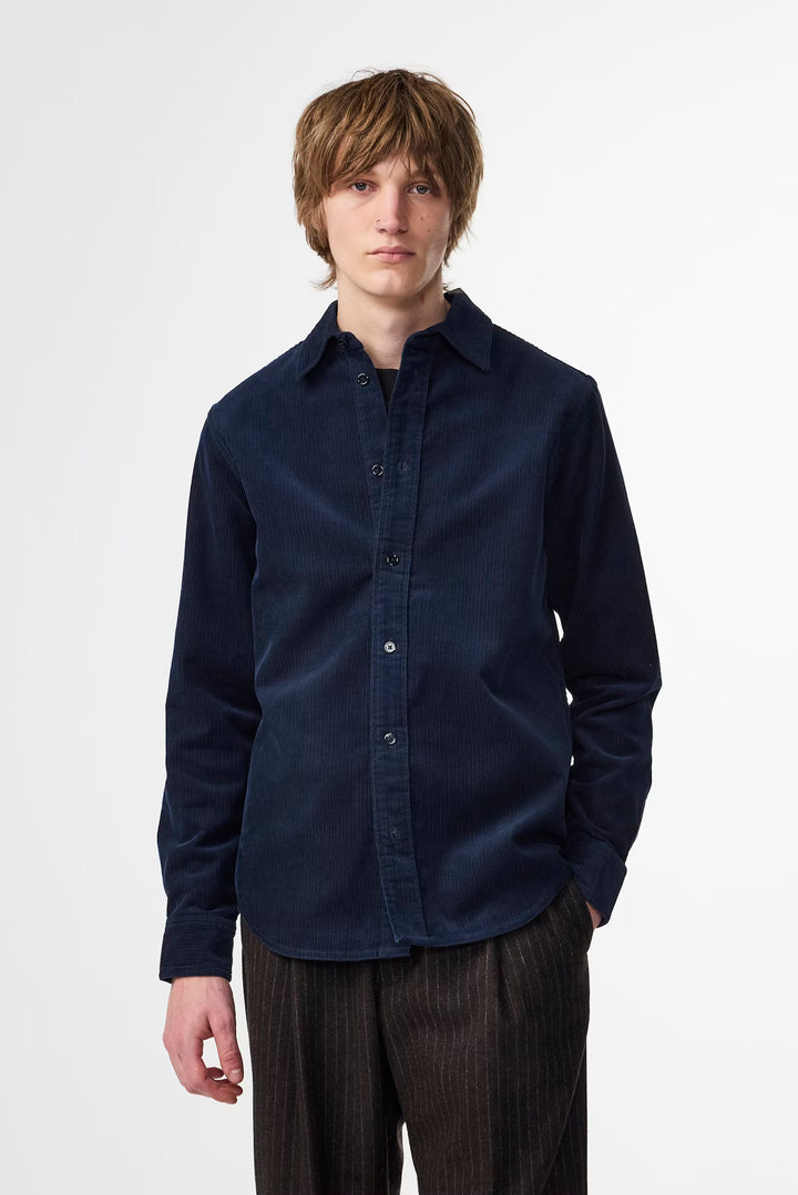 NN. 07 - Navy Colby Classic Cord Shirt