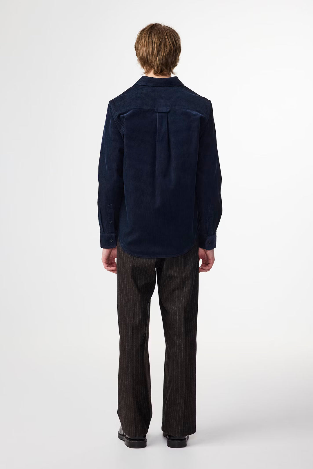 NN. 07 - Navy Colby Classic Cord Shirt
