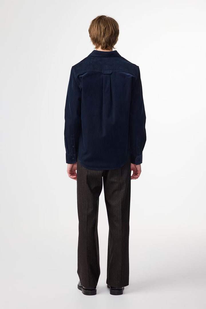 NN. 07 - Navy Colby Classic Cord Shirt