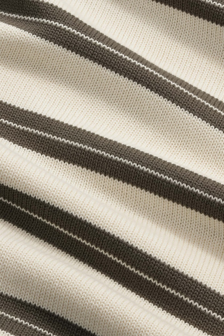 NN. 07- Sailor Crew Sweater Ivory Stripe