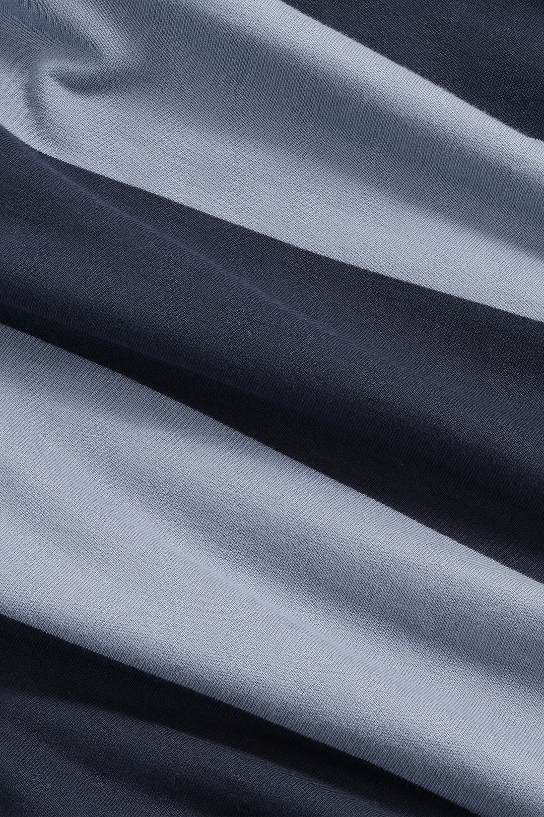 NN. 07 - David Polo Sweatshirt Blue Stripe