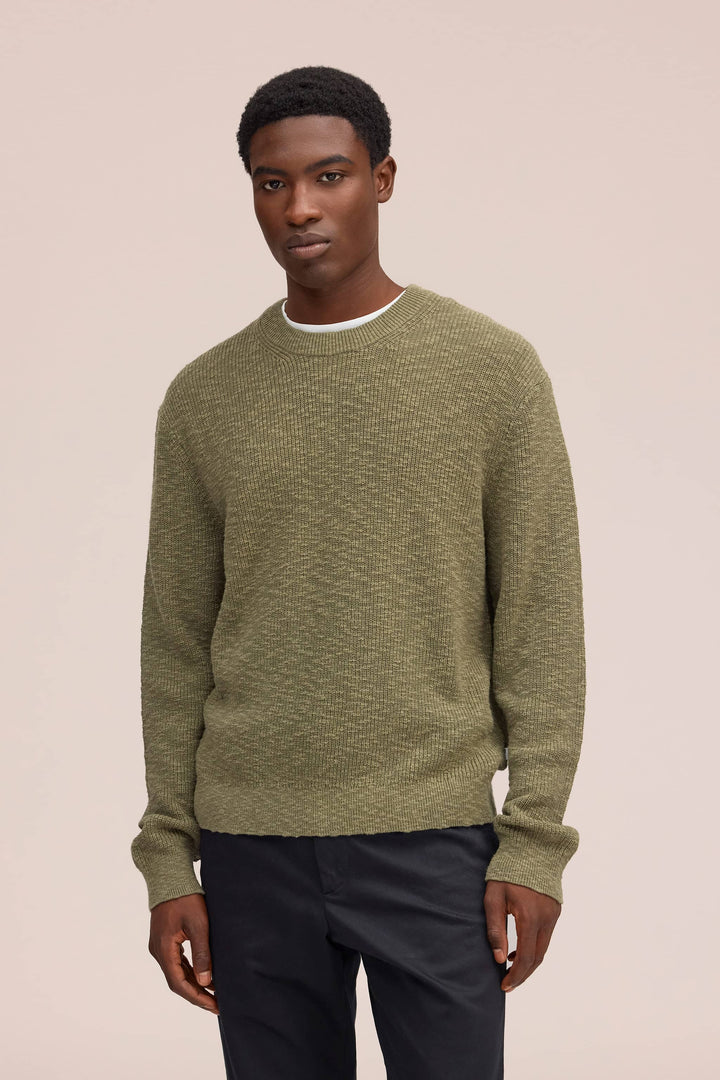 NN. 07 - Russell Crewneck in Shadow Moss - Kalifornia Jean Bar