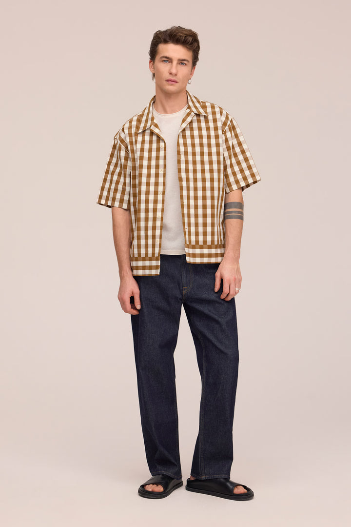 NN. 07 - Reed Shirt in Brown Check