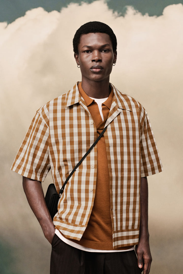 NN. 07 - Reed Shirt in Brown Check