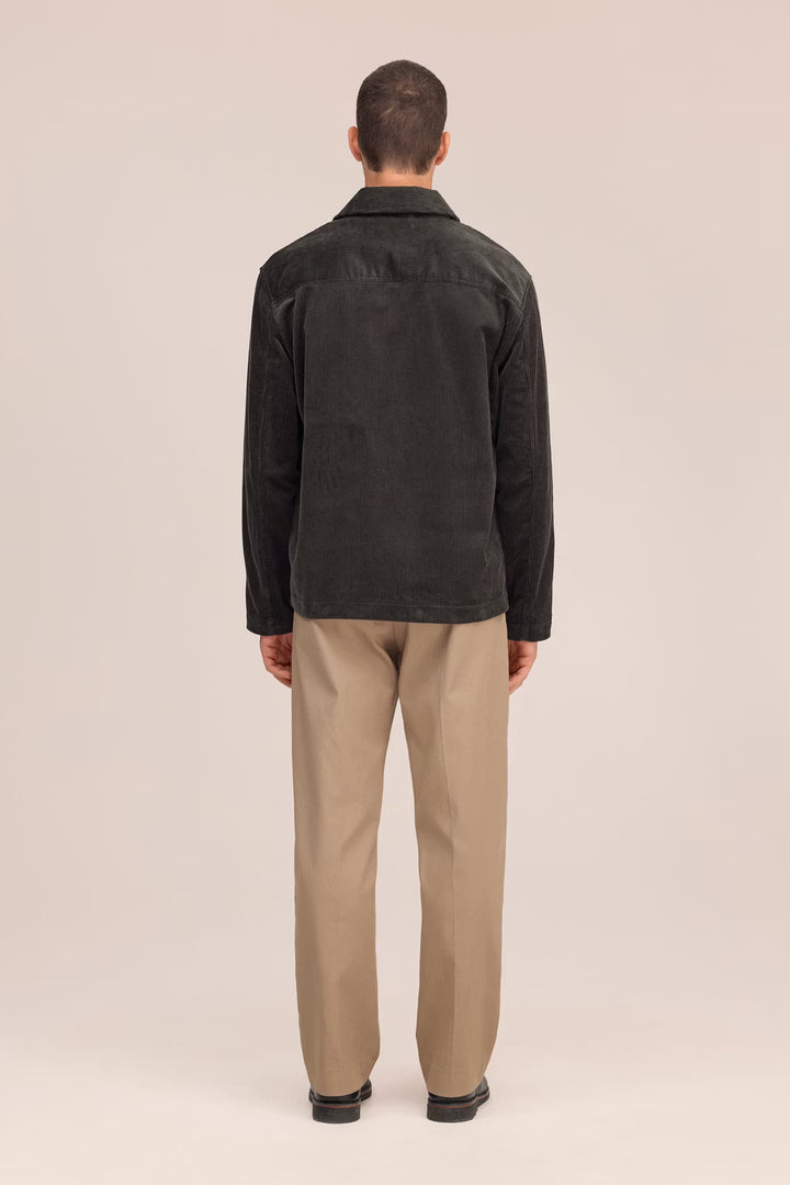 NN. 07 - Morgan Casual Corduroy Overshirt Army Green