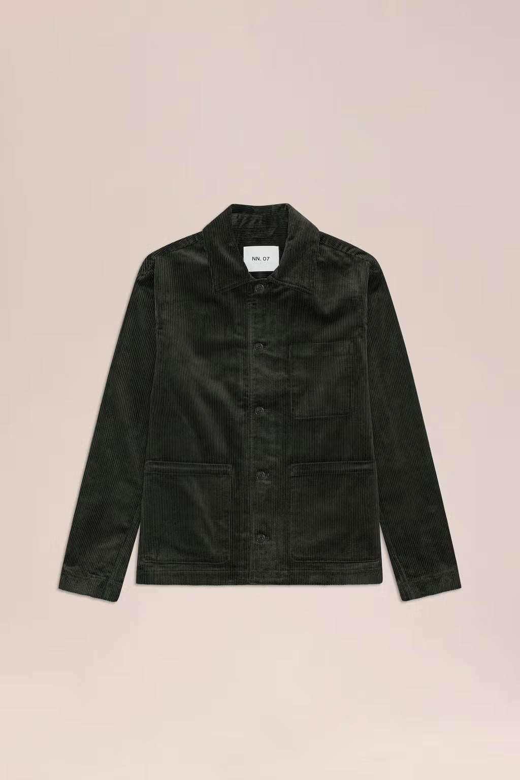 NN. 07 - Morgan Casual Corduroy Overshirt Army Green