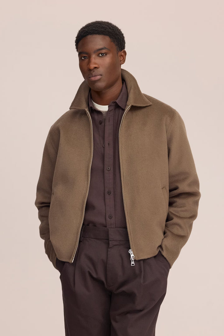 NN. 07 - Arlo Brushed Wool Blend Jacket in Desert Clay
