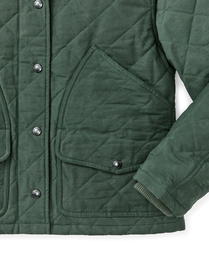 Filson - Women's Quilted Outfitter Jacket Deep Forest