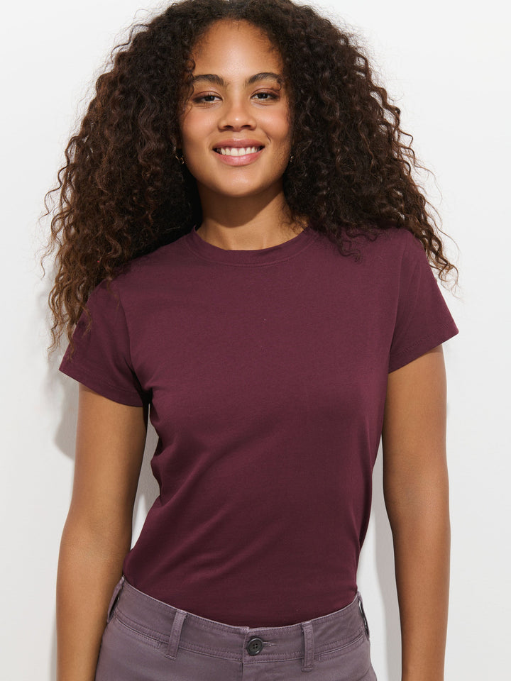Alex Mill - Prospect Tee in Plum