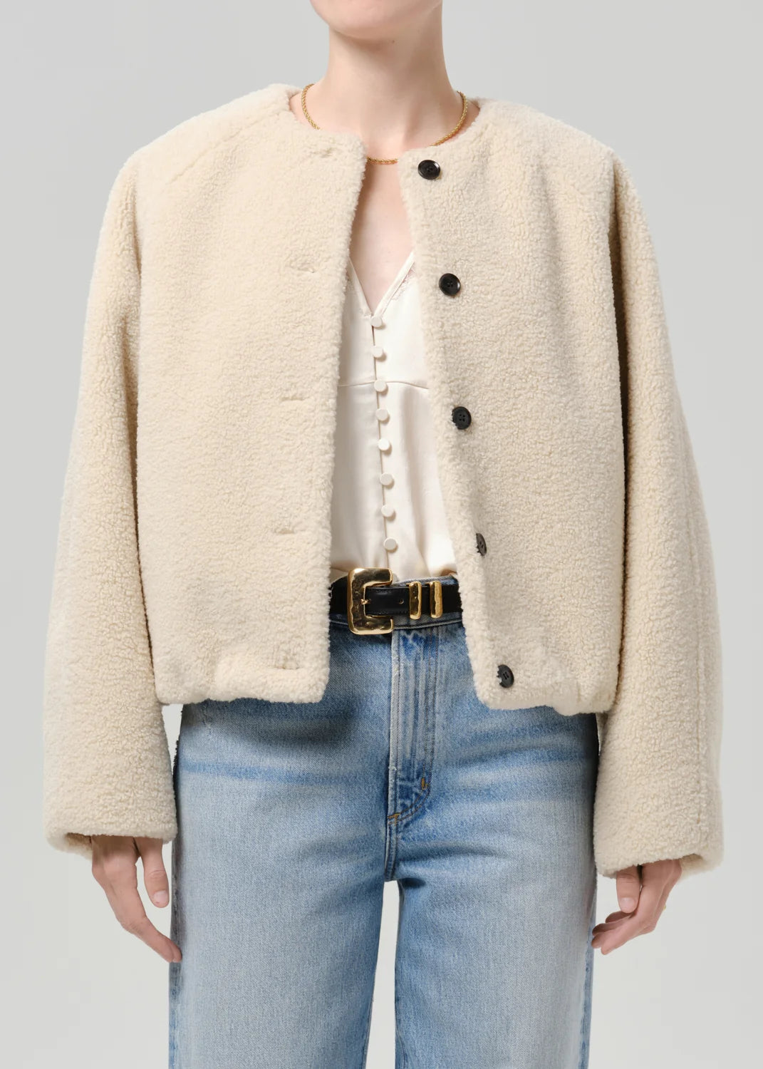 Citizens of Humanity - Cozy Sherpa Boucle Indoor Bomber