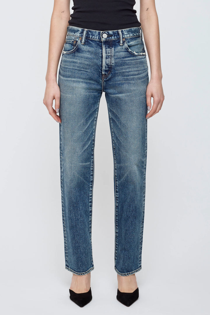 Moussy - Fellsmere Straight in Dark Blue