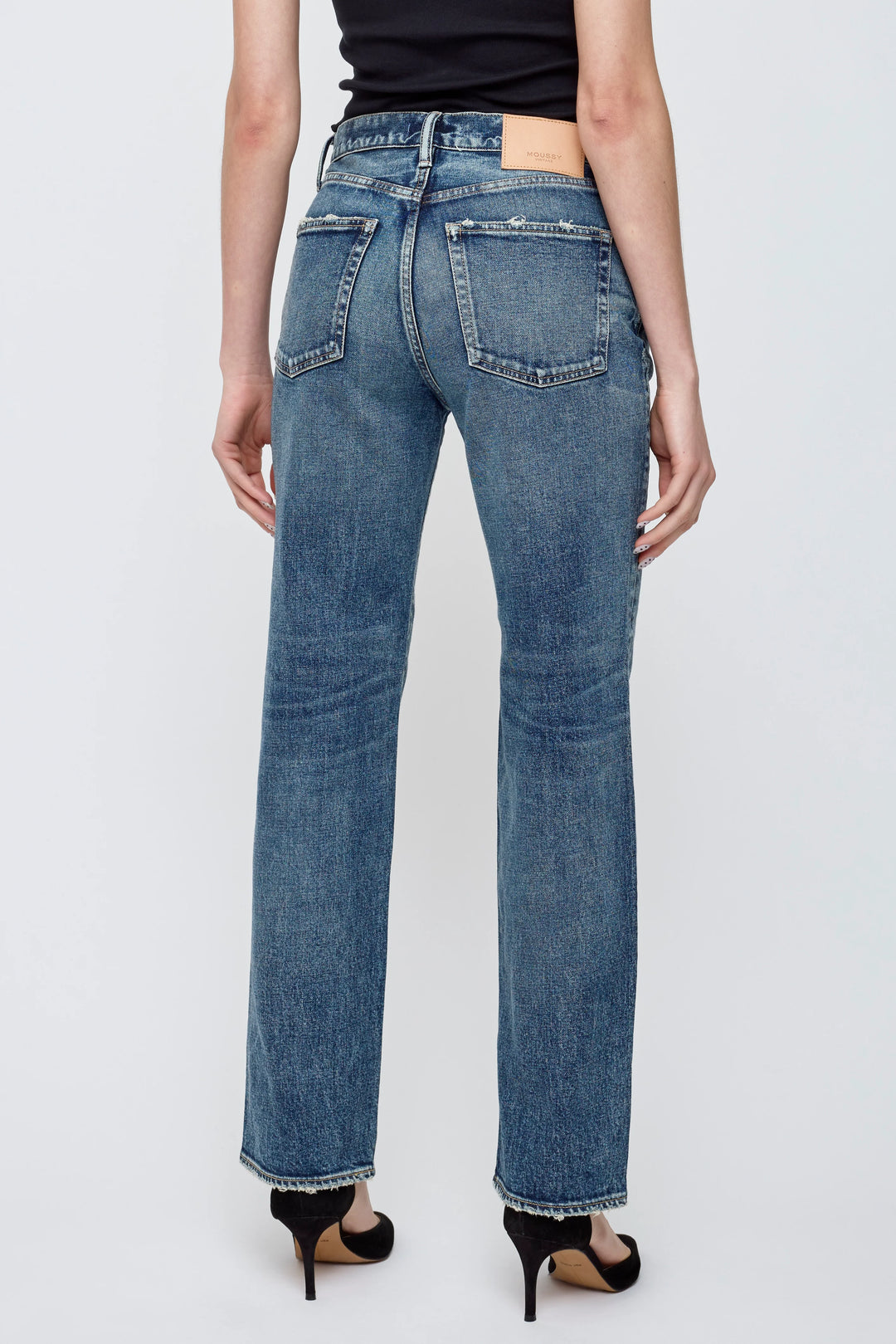 Moussy - Fellsmere Straight in Dark Blue