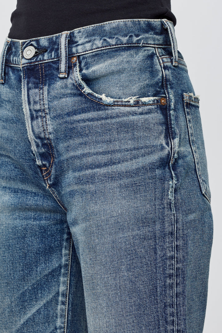 Moussy - Fellsmere Straight in Dark Blue