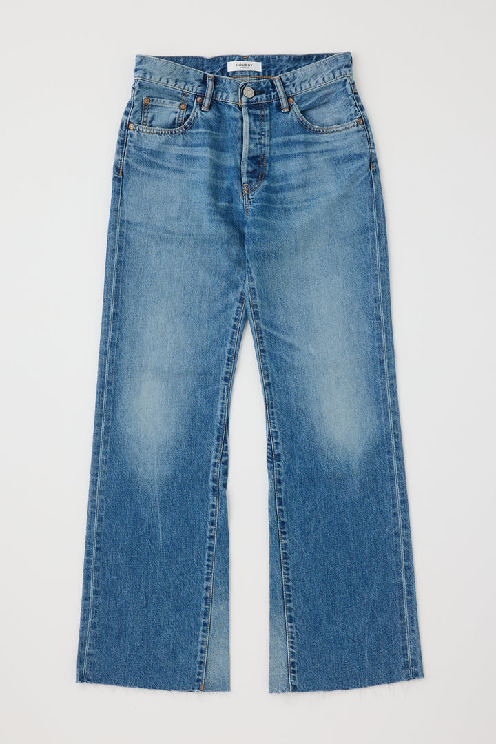 Moussy - Remake Flare Asheville Jean in Blue