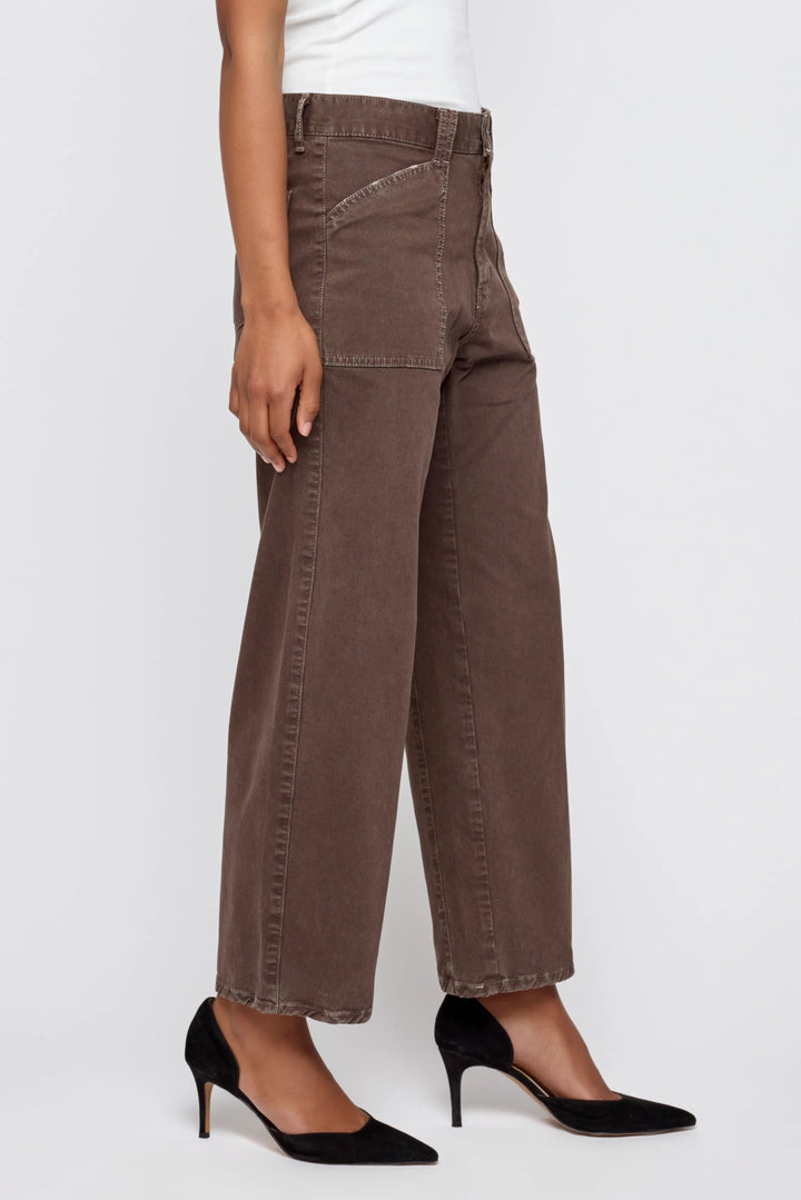 Moussy - Gusset Pomonok Cargo Pant in Brown