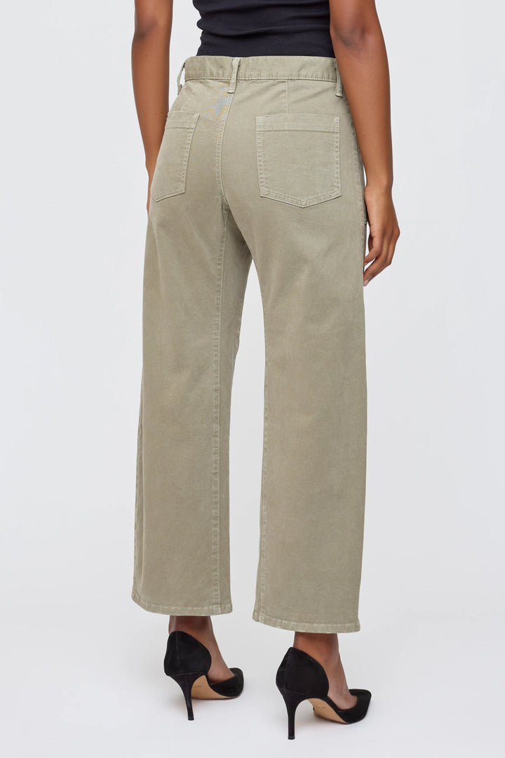 Moussy - Pomonok Gusset Cargo Khaki Pant