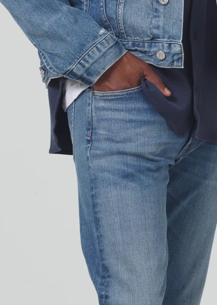 Citizens of Humanity - Thames Gage Slim Straight Selvedge Jean - Kalifornia Jean Bar